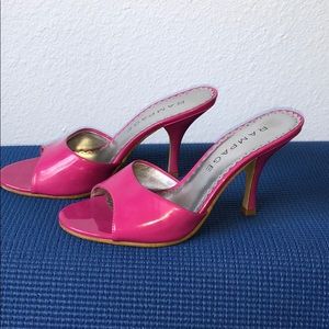 Rampage fuchsia pink stiletto heels size 6